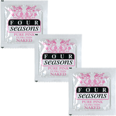 Four Seasons Naked Pure Pink Ultra Thin Naked Condoms 144 Pack Condoms